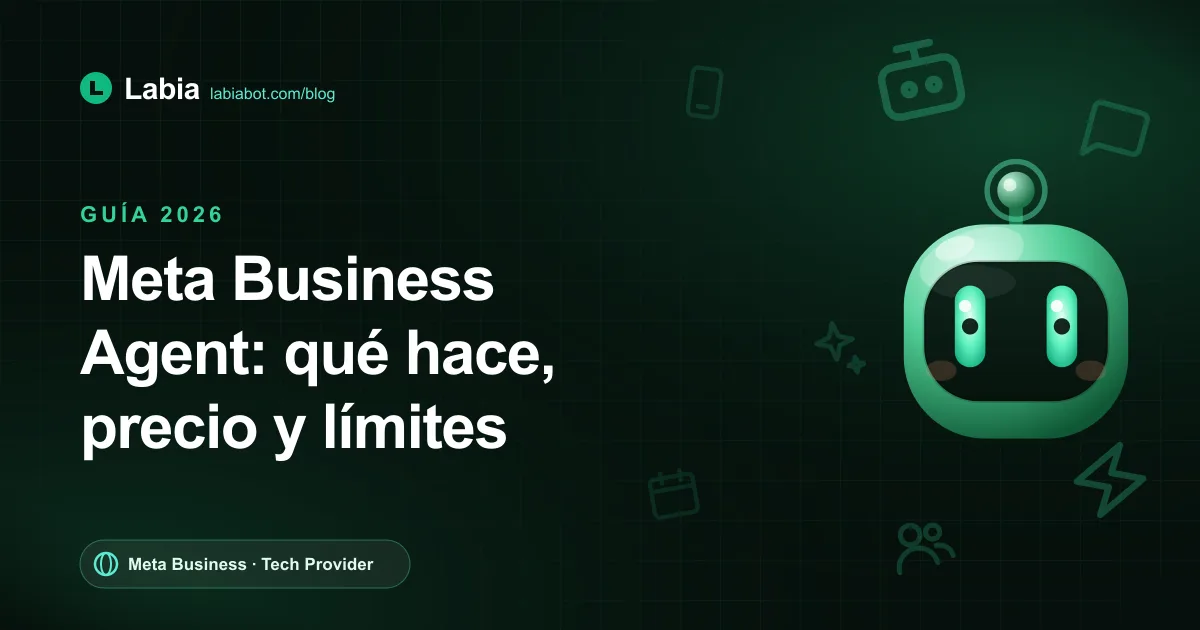 Meta Business Agent: qué hace la IA de Meta en WhatsApp Business, cuánto cuesta y cuándo te queda chica (2026)